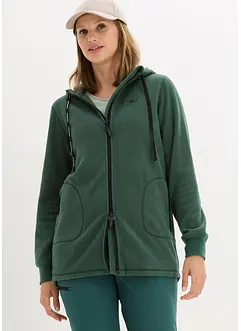 Giacca in pile con tasche zippate, bonprix