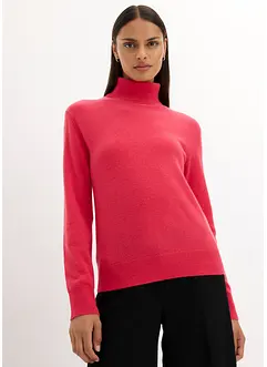 Maglione a collo alto in Good Cashmere Standard®, bonprix