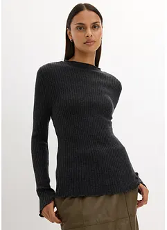 Maglione in lana merino fine, bonprix