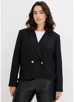 Blazer in bouclé con fili lucidi, bonprix