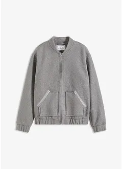 Bomber in bouclé morbido, bonprix