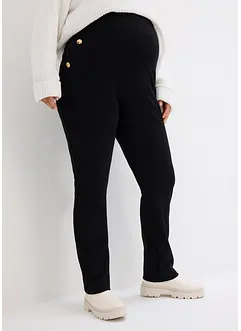 Pantaloni prémaman con fascia alta per la pancia, slim fit, bonprix