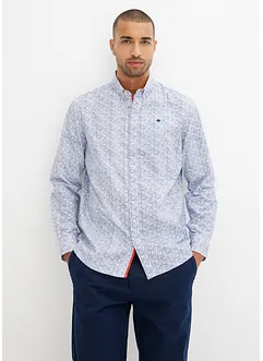 Camicia a maniche lunghe in puro cotone con colletto button-down, bonprix