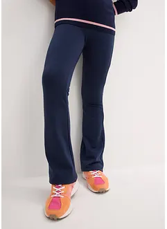 Leggings termici con interno garzato, flared, bonprix