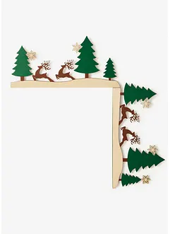 Decorazione da porta con alberi e alci, bonprix