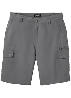 Bermuda cargo in microfibra, regular fit, bonprix