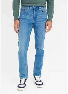 Jeans elasticizzati regular fit, tapered, bonprix