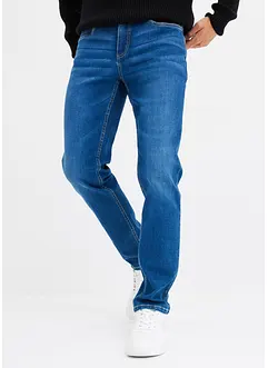 Jeans elasticizzati regular fit, tapered, bonprix