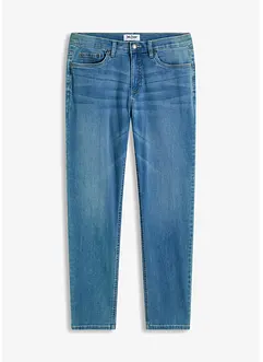 Jeans elasticizzati regular fit, tapered, bonprix