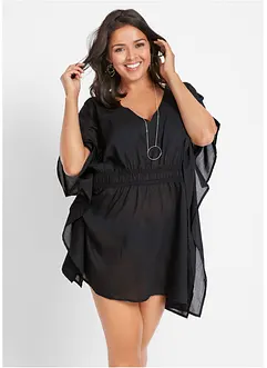 Tunica copricostume trasparente con scollo a V, bonprix