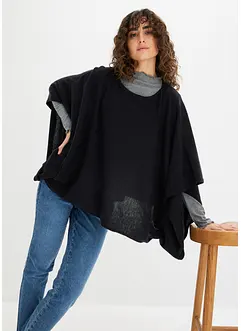 Poncho in lana, bonprix