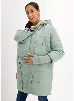 Giubbotto prémaman caldo 3 in 1 con inserto babywearing, bonprix