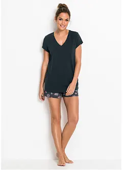 Pigiama corto in puro cotone, bonprix