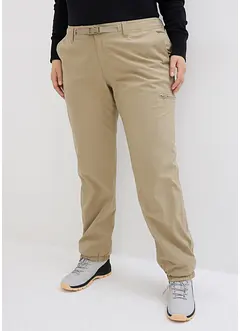 Pantaloni funzionali impermeabili con fodera in pile e tasche, bonprix