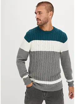 Maglione a trecce, bonprix