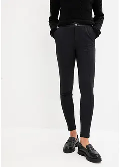 Leggings in jersey consistente con dettagli in similpelle, bonprix