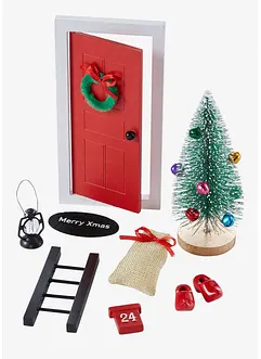 Set con porta degli gnomi in miniatura (set 9 pezzi), bonprix