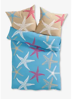 Biancheria da letto double face con stelle marine, bonprix