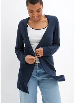 Cardigan in puro cotone fiammato, bonprix