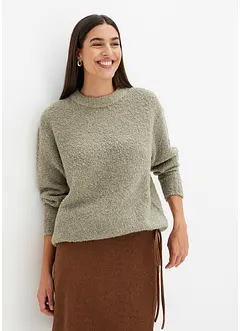 Maglione oversize in bouclé, bonprix