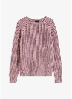 Maglione a maglia grossa con fili glitterati, bonprix