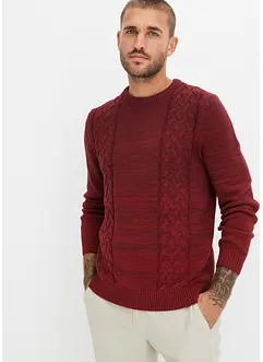 Maglione con colori sfumati e cotone riciclato, bonprix