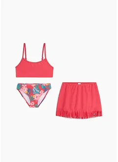 Bikini e gonna (set 3 pezzi), bonprix