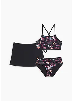 Bikini e gonna (set 3 pezzi), bonprix