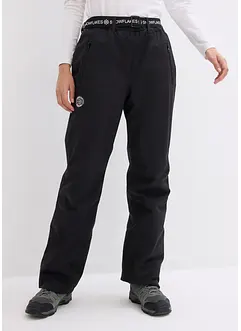 Pantaloni termici da sci con fodera in pile, impermeabili, bonprix