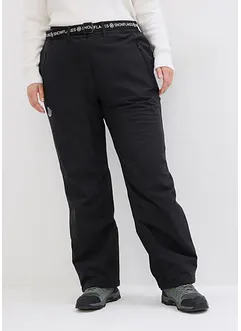 Pantaloni termici da sci con fodera in pile, impermeabili, bonprix