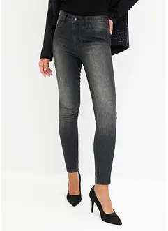 Jeans skinny con strass, bonprix