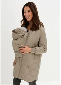 Giubbotto prémaman leggero 3 in 1 con inserto babywearing, bonprix