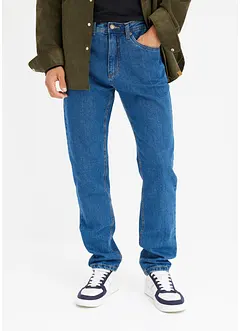 Jeans elasticizzati classic fit con cinta elasticizzata ai lati, straight, bonprix