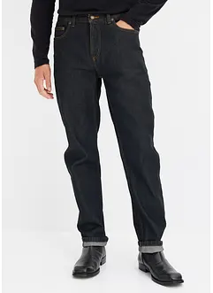 Jeans elasticizzati classic fit con cinta elasticizzata ai lati, straight, bonprix