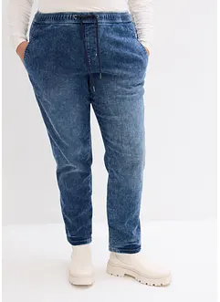 Jeans termici boyfriend, a vita media, bonprix