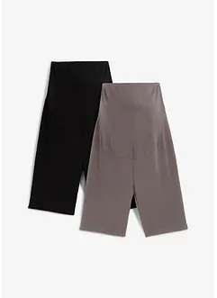 Pantaloncini prémaman a costine (pacco da 2), bpc bonprix collection