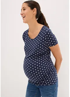 Maglia prémaman (pacco da 2) in cotone biologico, bonprix