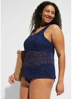 Tankini in pizzo (set 2 pezzi), bonprix