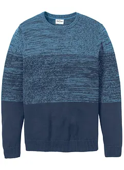 Maglione con taglio comfort e cotone, bonprix