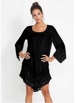 Tunica copricostume con pizzo in viscosa, bonprix