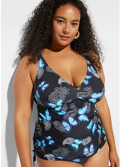 Top per tankini con laccetti da annodare, bonprix