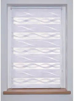 Tenda a rullo doppia jacquard bicolore, bonprix