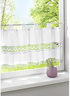 Tenda a vetro con bordo in pizzo, bonprix