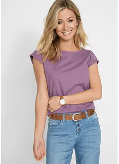 T-shirt in puro cotone, bonprix