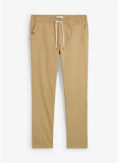 Pantaloni elasticizzati con elastico in vita regular fit, straight, bonprix