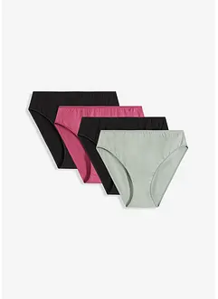 Slip con cotone biologico (pacco da 4), bonprix
