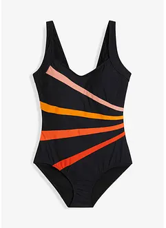 Costume intero con inserti e effetto modellante forte, bonprix