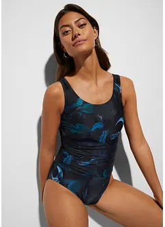 Costume intero con arricciatura e effetto modellante leggero, bonprix