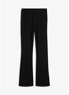 Pantaloni con elastico in vita in punto di Roma comodo, bonprix