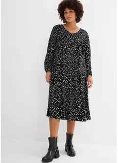Abito midi in jersey di cotone, bonprix